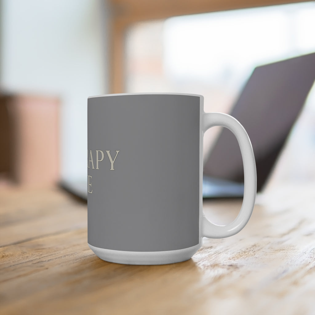 SWEARAPY LUXE™ 15oz Ceramic Mug | Minimalist Modern Design
