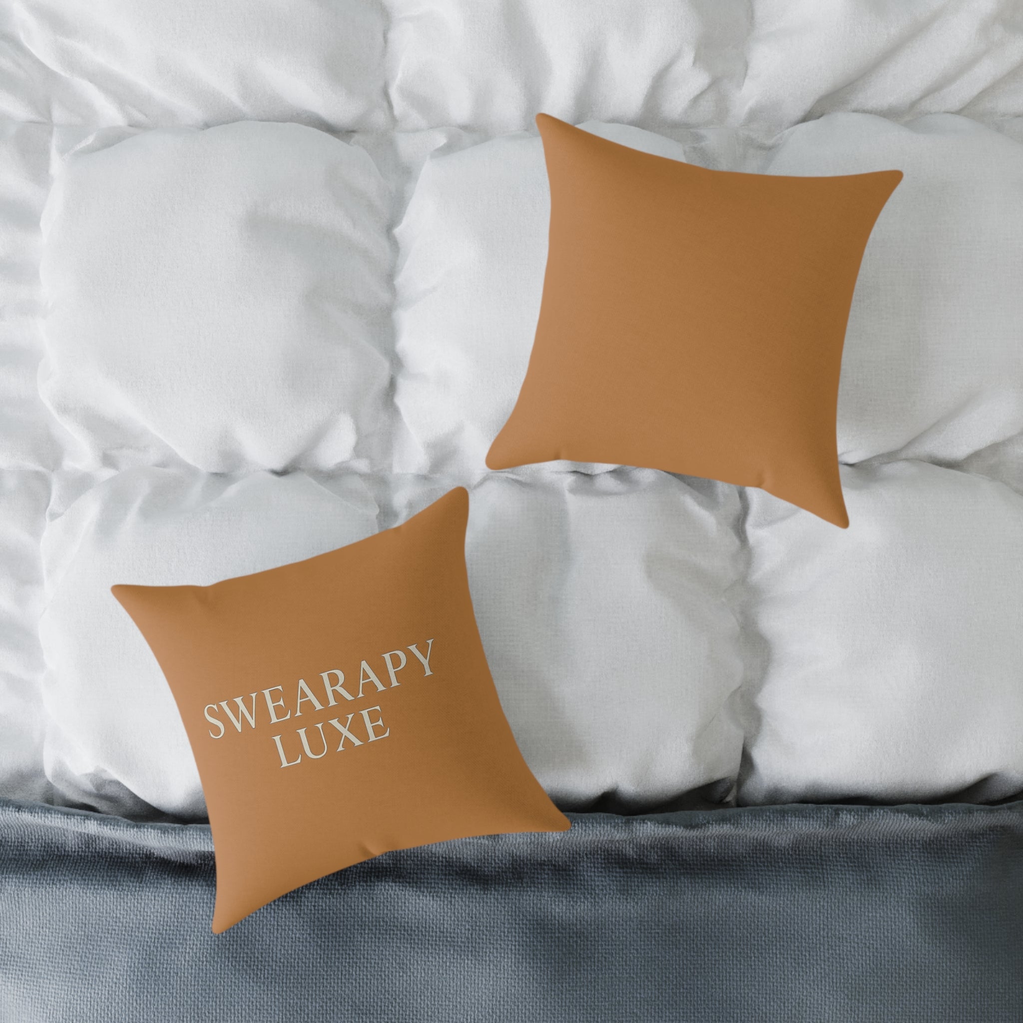 SWEARAPY LUXE™ Decorative Throw Pillow | Minimalist Modern Design