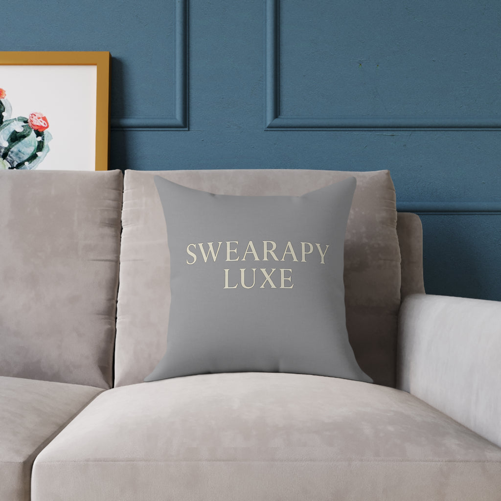 SWEARAPY LUXE™ Decorative Throw Pillow | Minimalist Modern Design