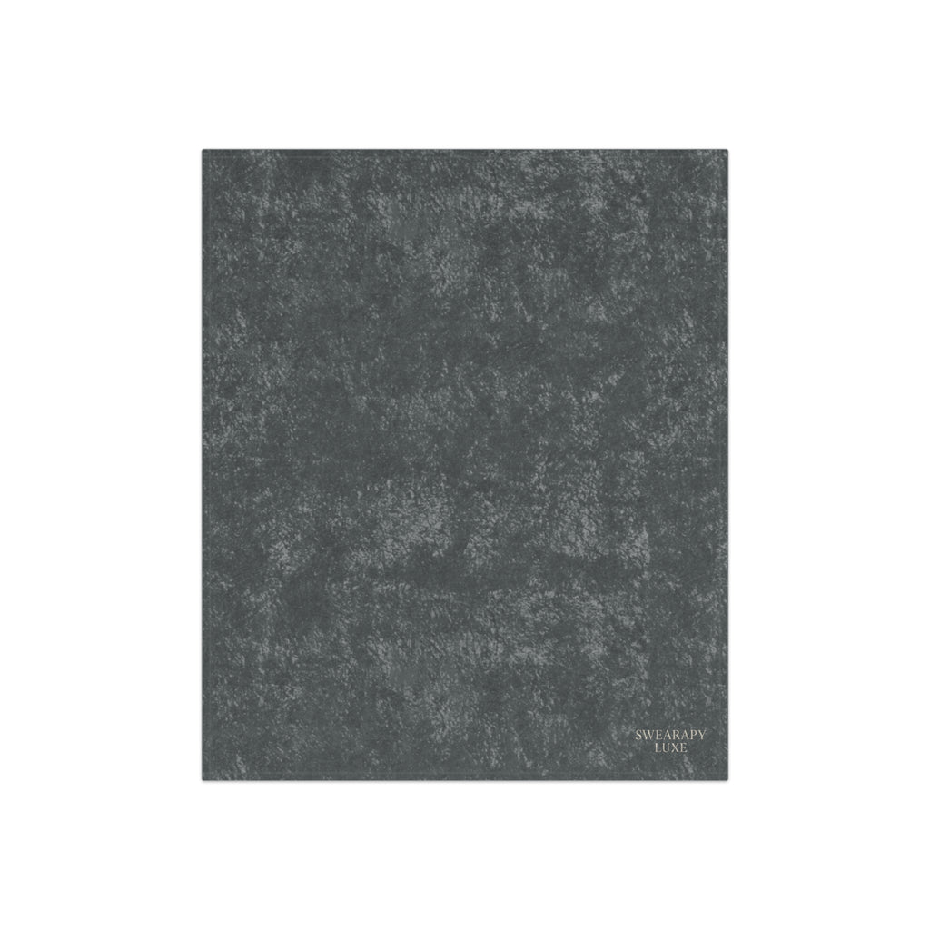 SWEARAPY™ LUXE Crushed Velvet Throw Blanket | Ultra-Soft Modern Luxury Accent for Couch & Bed