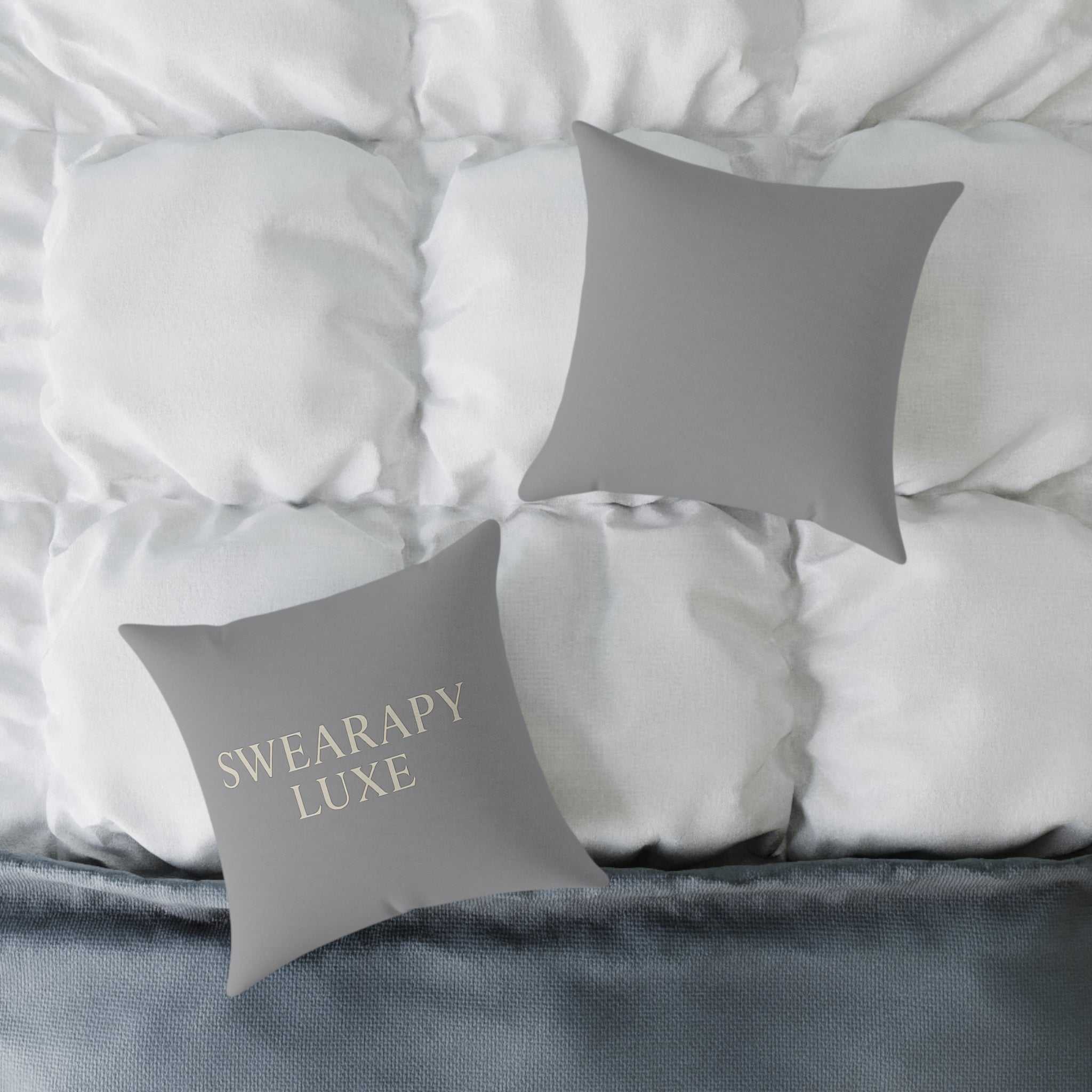 SWEARAPY LUXE™ Decorative Throw Pillow | Minimalist Modern Design