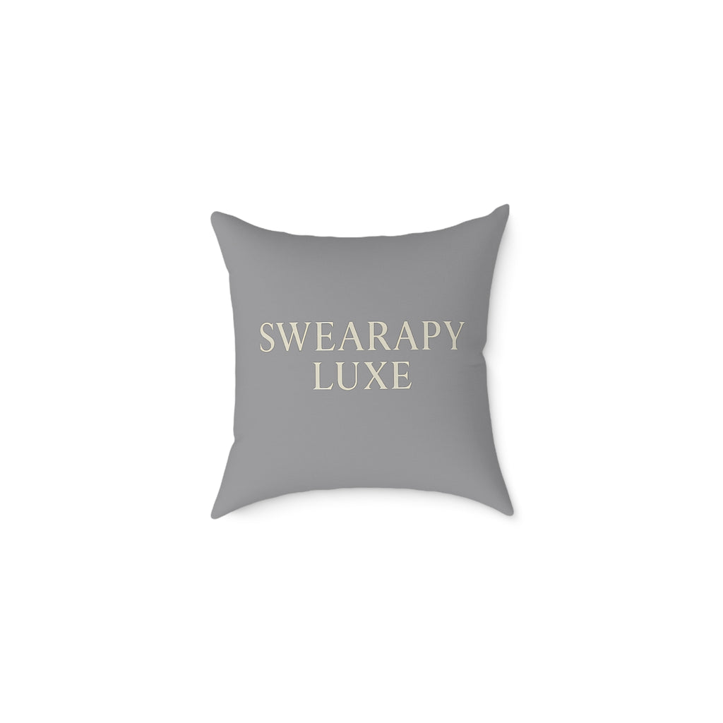 SWEARAPY LUXE™ Decorative Throw Pillow | Minimalist Modern Design