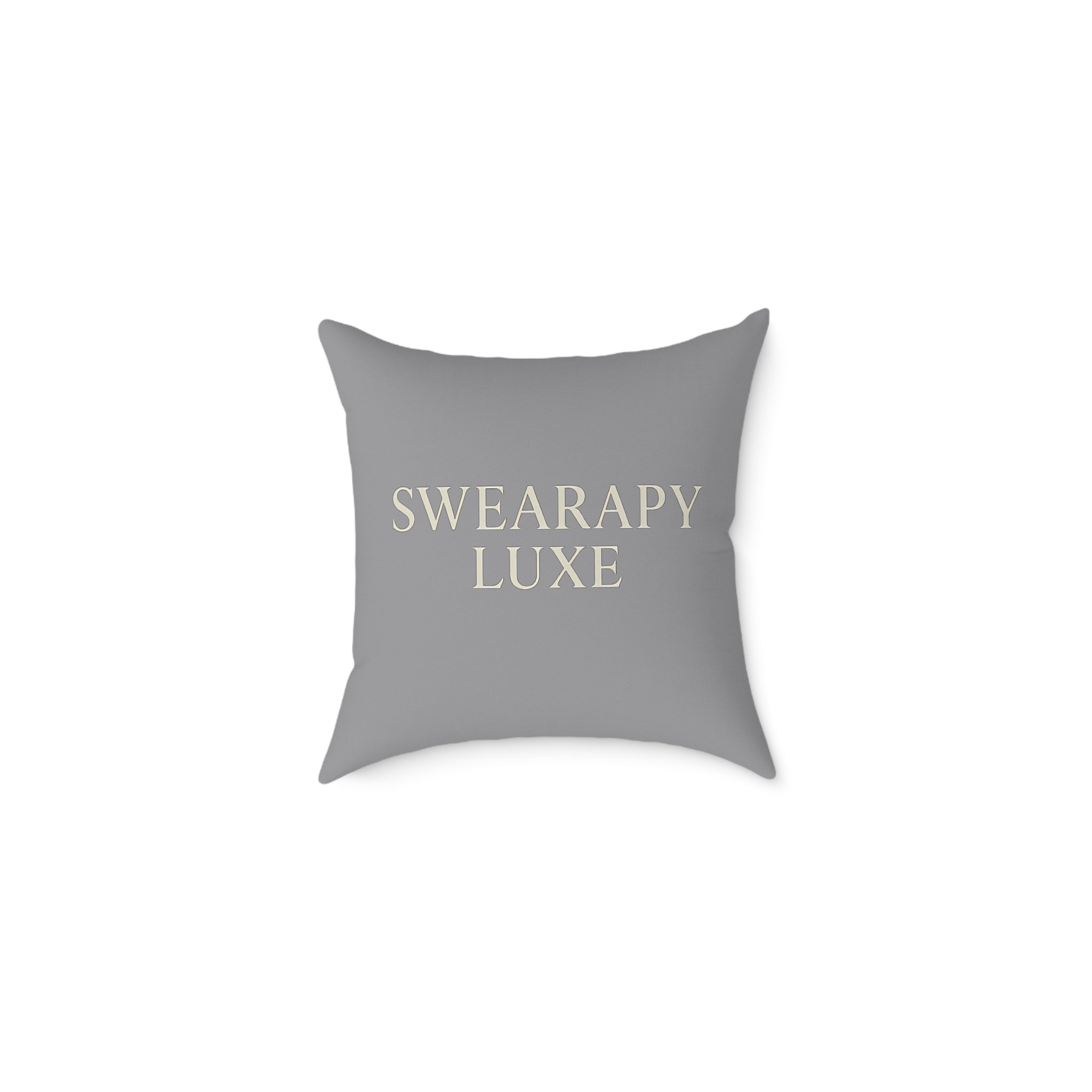 SWEARAPY LUXE™ Decorative Throw Pillow | Minimalist Modern Design