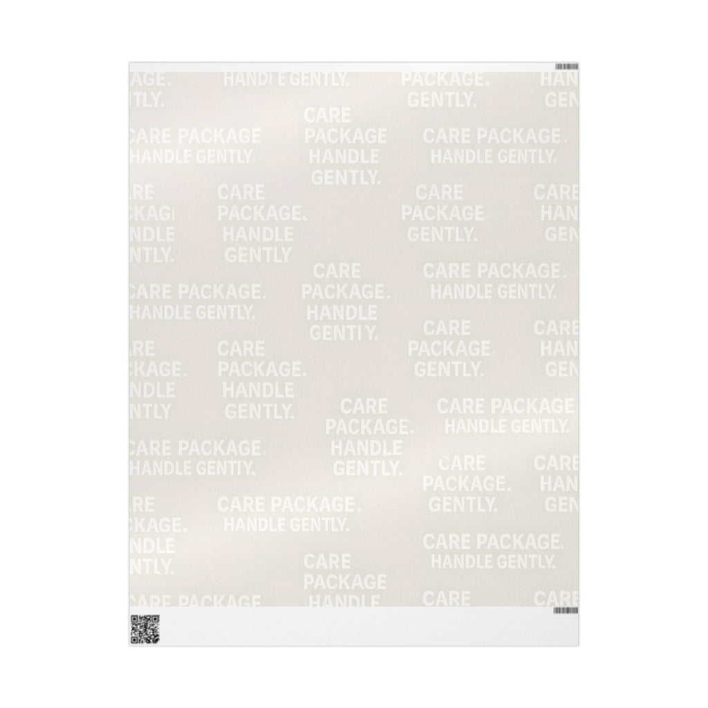 CARE PACKAGE™ Luxe Holiday Wrapping Paper — Matte or Glossy Finish