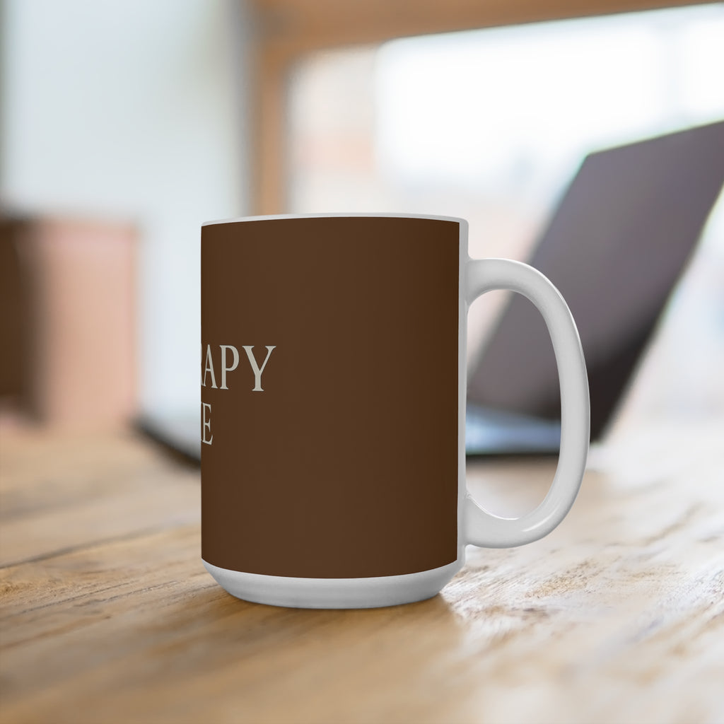SWEARAPY LUXE™ 15oz Ceramic Mug | Minimalist Modern Design