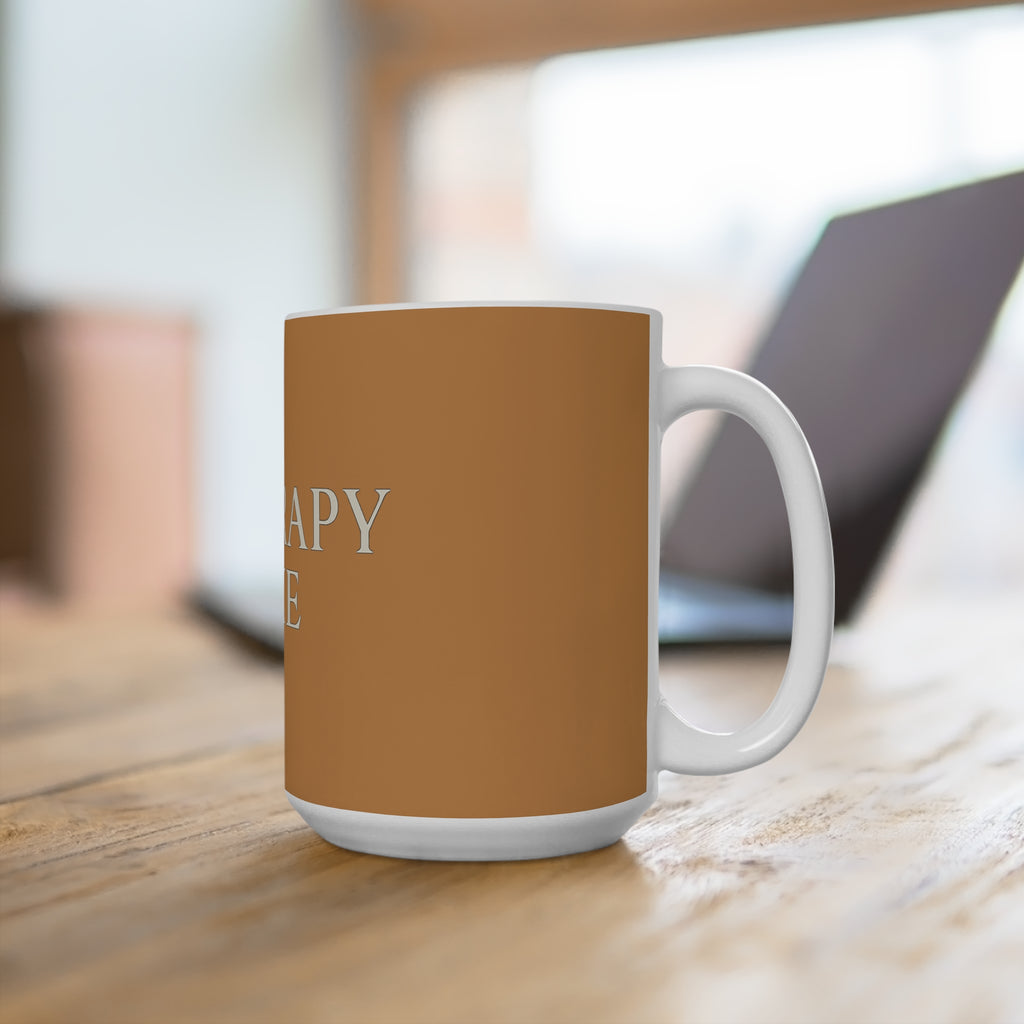 SWEARAPY LUXE™ 15oz Ceramic Mug | Minimalist Modern Design